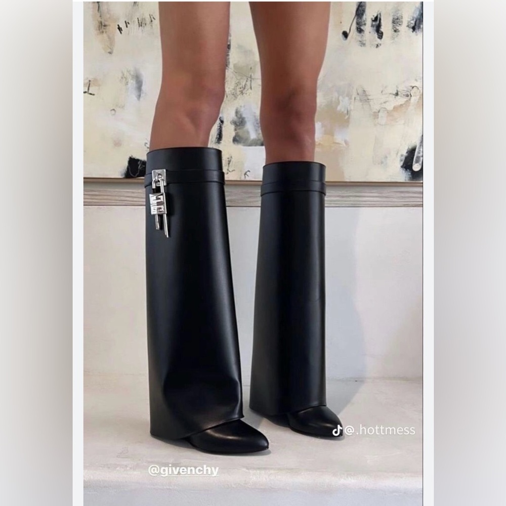 Givenchy Shark Lock Boots-SZ 7 - Picture 12 of 12